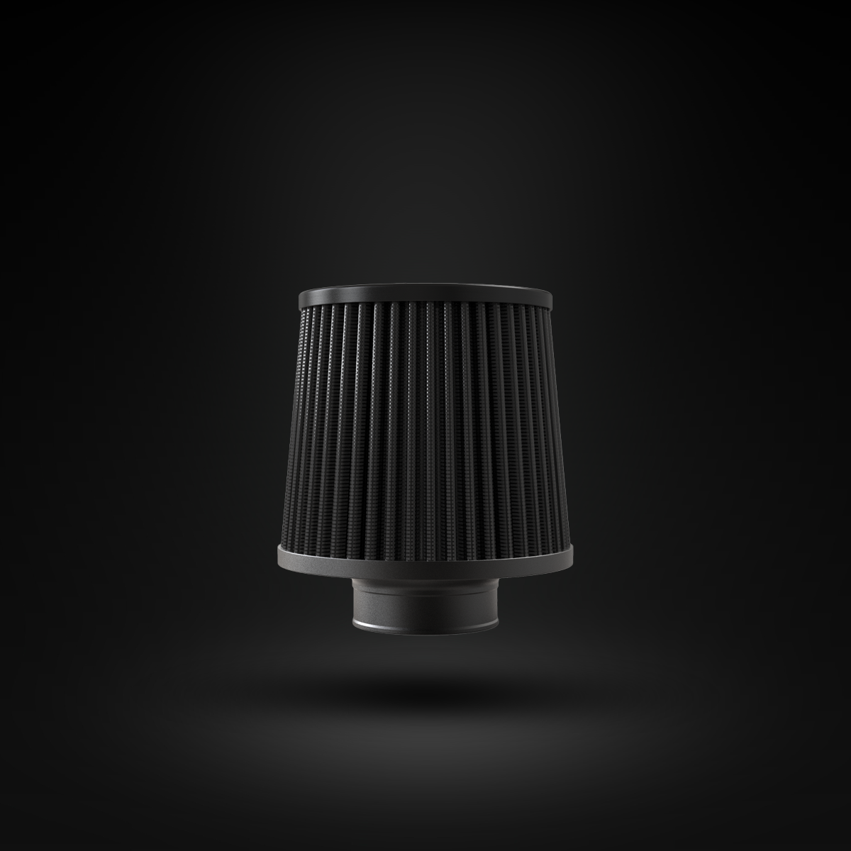 Filtro De Ar Cônico Fueltech Racing Duplo Fluxo 3pol e 160mm