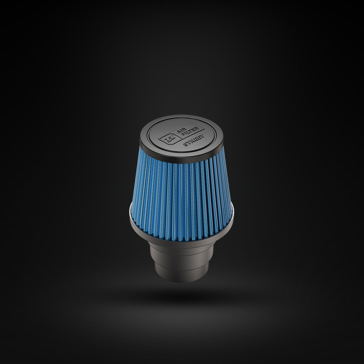 Filtro De Ar Cônico Fueltech Street Multi Mono Fluxo 100mm Azul