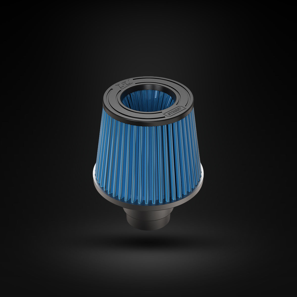 Filtro De Ar Cônico Fueltech Street Multi Duplo Fluxo 120mm Azul