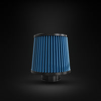 Filtro De Ar Cônico Fueltech Street Duplo Fluxo 2pol e 120mm Azul
