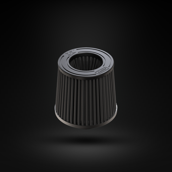 Filtro de Ar Cônico FuelTech Racing Duplo Fluxo 2,5pol e 140mm