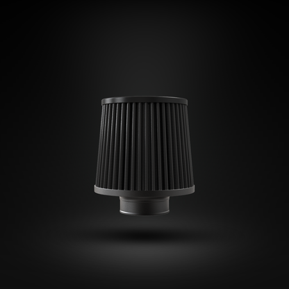 Filtro De Ar Cônico Fueltech Racing Duplo Fluxo 3pol e 160mm