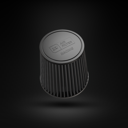 Filtro De Ar Cônico Fueltech Racing Alta Performance 3,5pol e 200mm Mono Fluxo