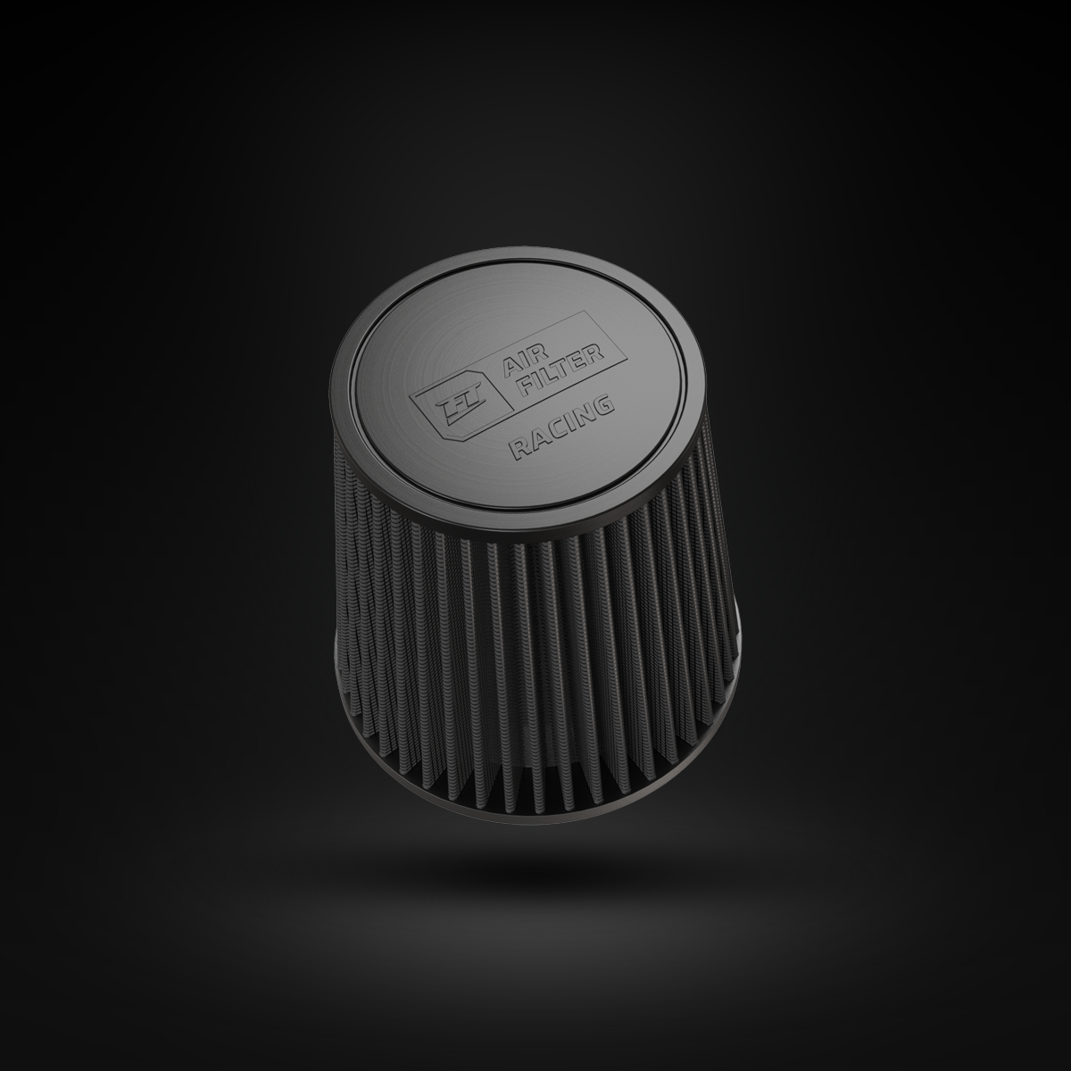 Filtro De Ar Cônico Fueltech Racing Alta Performance 4pol e 180mm Mono Fluxo