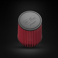 Filtro De Ar Cônico Fueltech Street Alta Performance 3pol e 200mm Mono Fluxo Vermelho
