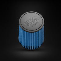 Filtro De Ar Cônico Fueltech Street Alta Performance 4pol e 200mm Mono Fluxo Azul