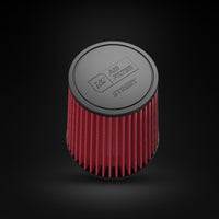 Filtro De Ar Cônico Fueltech Street Alta Performance 4pol e 200mm Mono Fluxo Vermelho