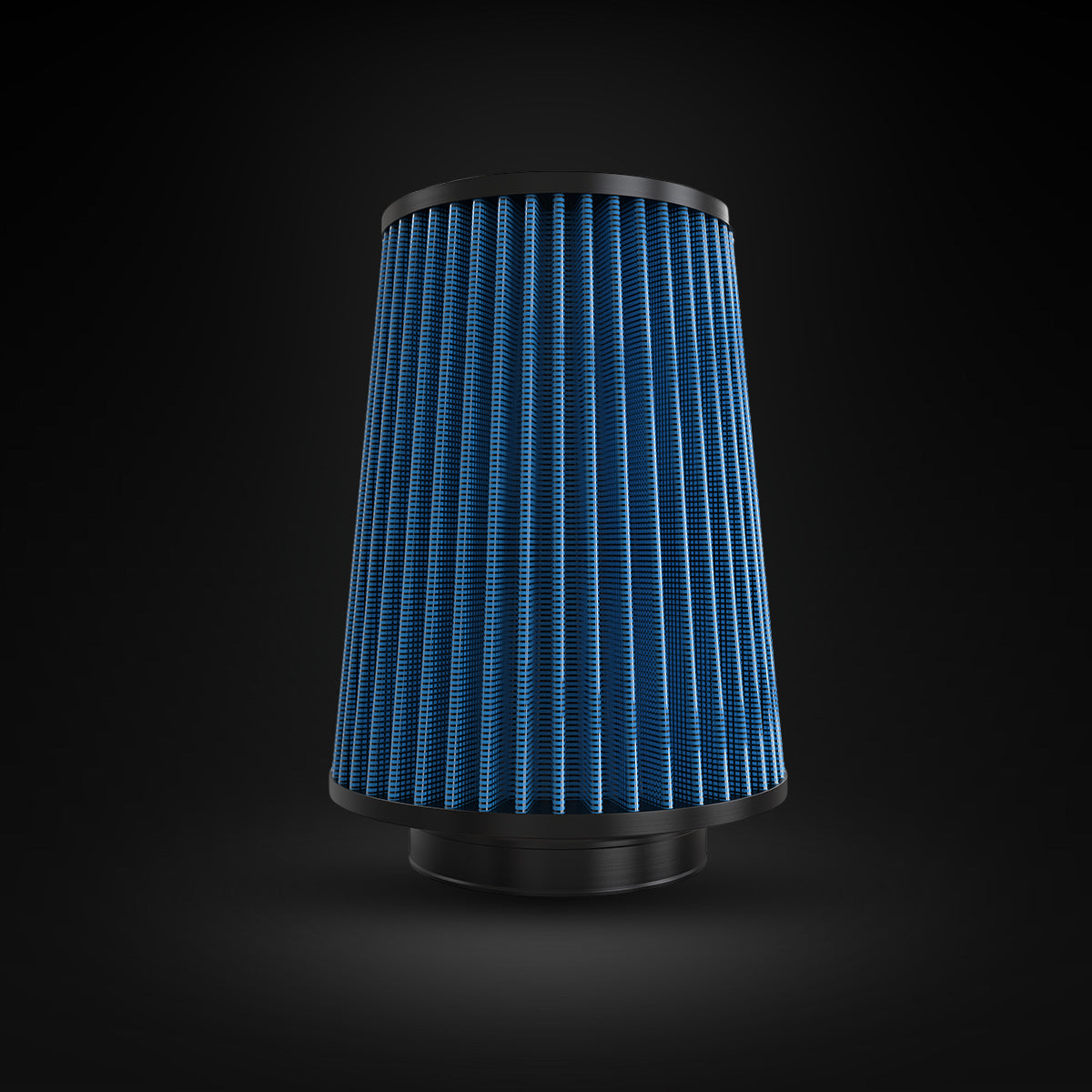 Filtro De Ar Cônico Fueltech Street Alta Performance 4pol e 220mm Mono Fluxo Azul