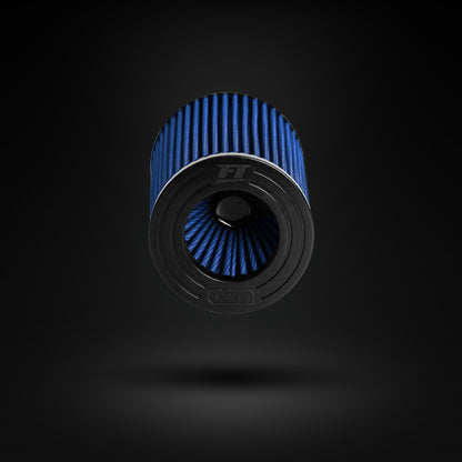 FILTRO DE AR CÔNICO FUELTECH FTL STREET DUPLO FLUXO 2POL E 120MM AZUL