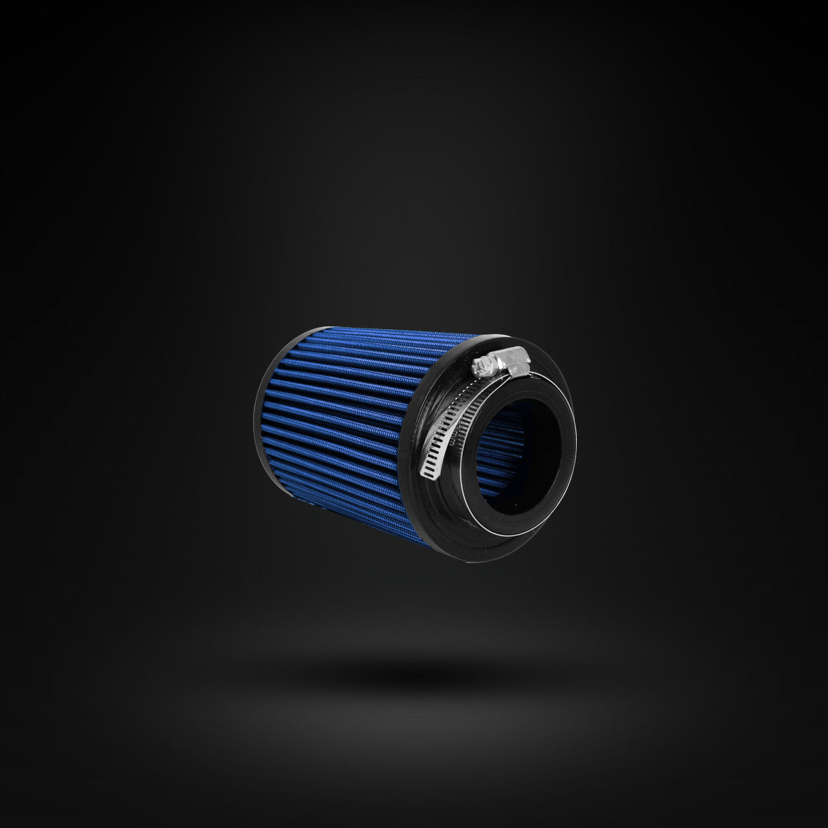 FILTRO DE AR CÔNICO FUELTECH FTL STREET DUPLO FLUXO 2POL E 120MM AZUL
