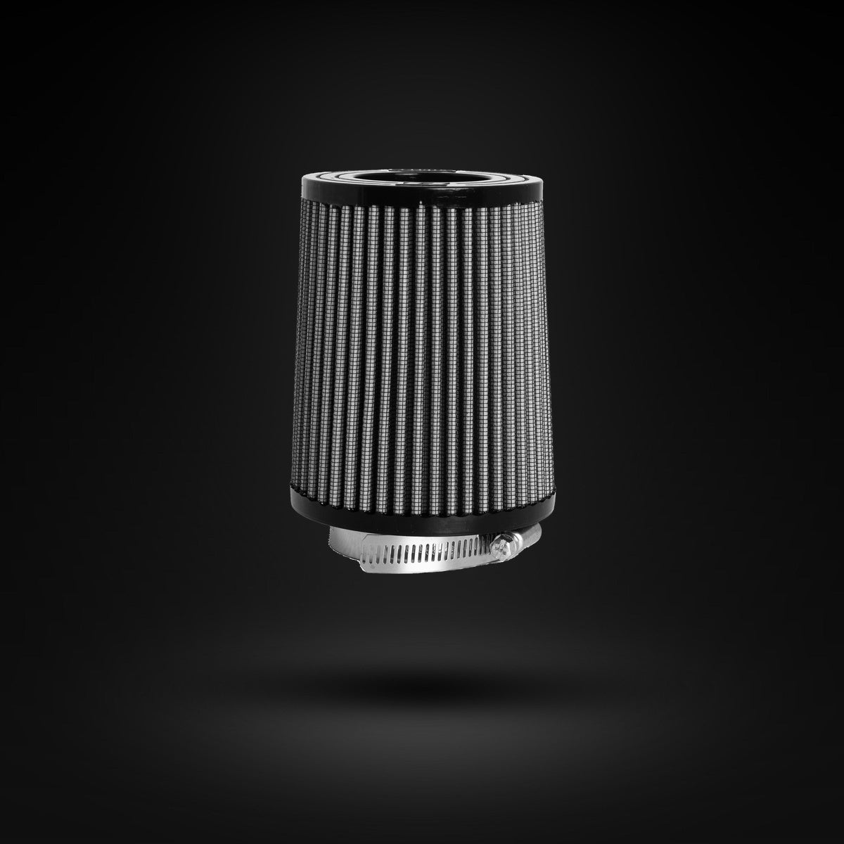 FILTRO DE AR CÔNICO FUELTECH FTL STREET DUPLO FLUXO 2POL E 120MM CINZA