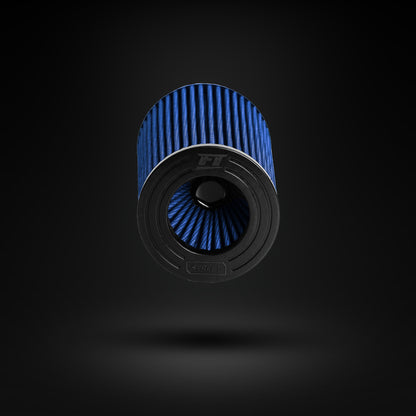 FILTRO DE AR CÔNICO FUELTECH FTL STREET DUPLO FLUXO 2POL E 140MM AZUL