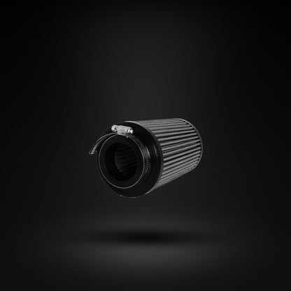 FILTRO DE AR CÔNICO FUELTECH FTL STREET DUPLO FLUXO 2POL E 140MM CINZA