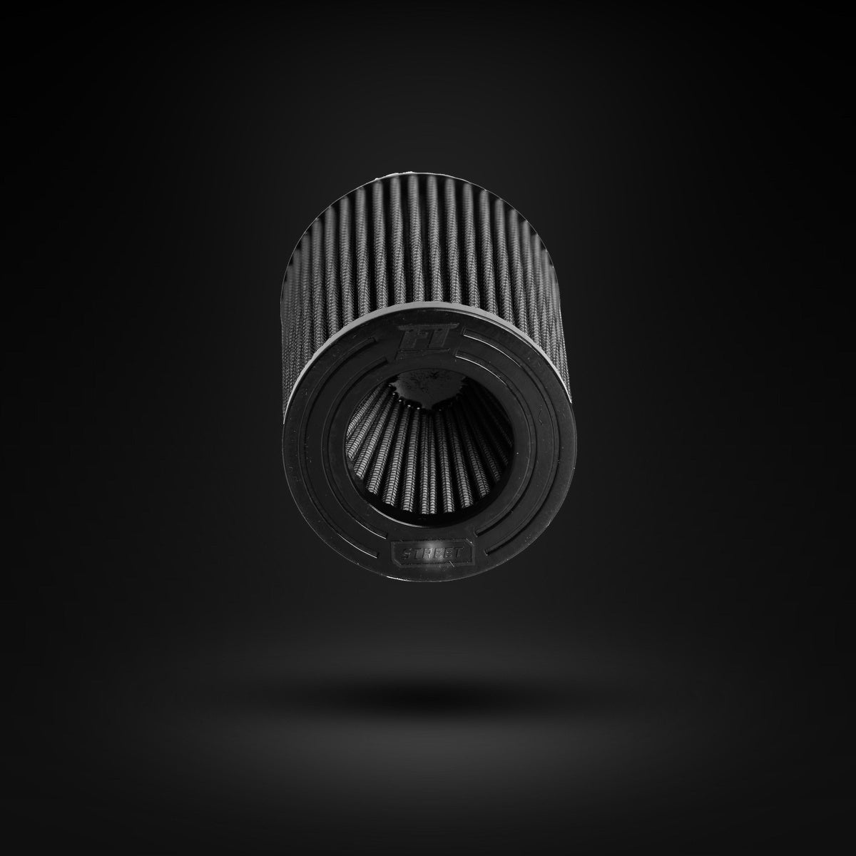 FILTRO DE AR CÔNICO FUELTECH FTL STREET DUPLO FLUXO 2POL E 140MM CINZA