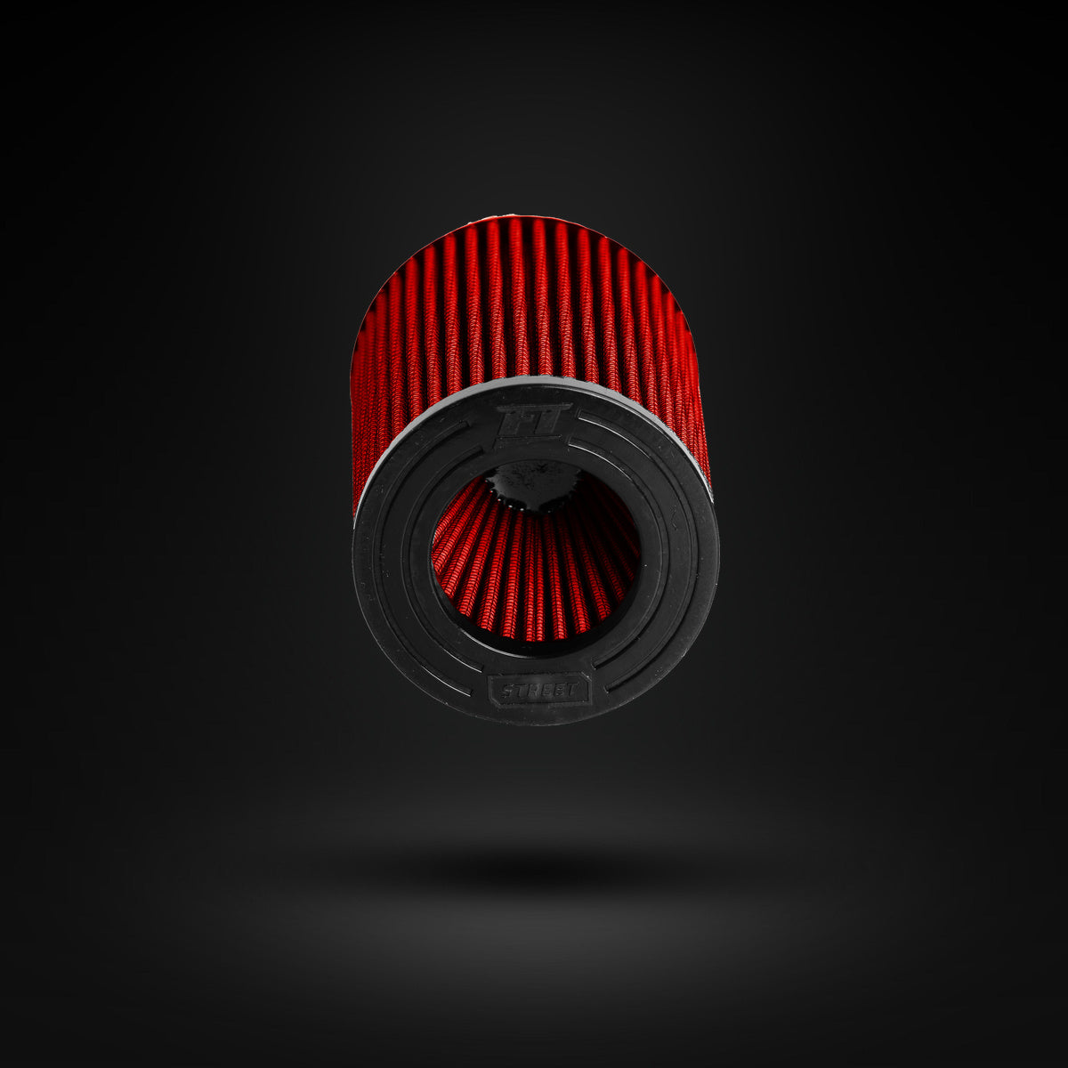 FILTRO DE AR CÔNICO FUELTECH FTL STREET DUPLO FLUXO 2POL E 140MM VERMELHO