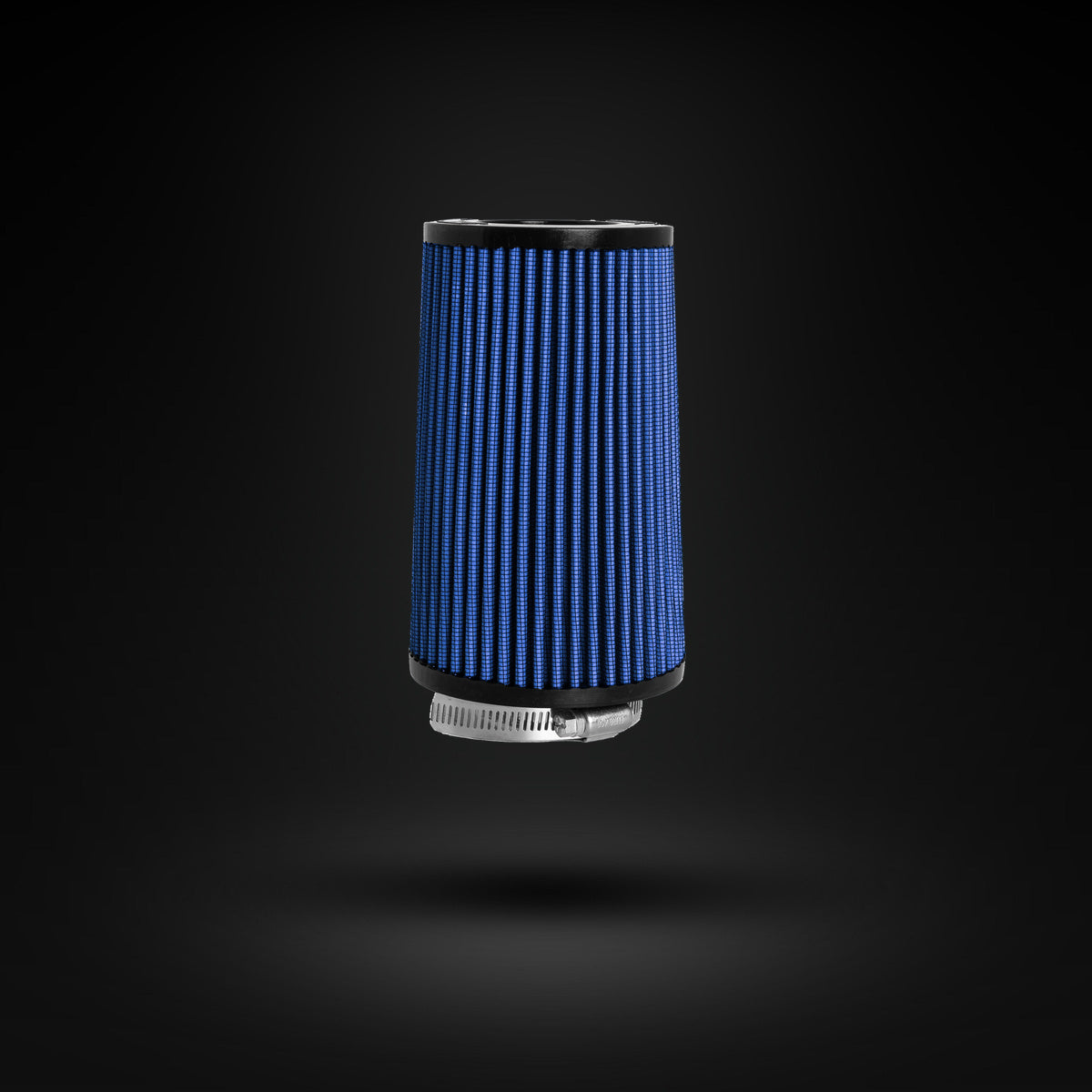 FILTRO DE AR CÔNICO FUELTECH FTL STREET DUPLO FLUXO 2POL E 160MM AZUL