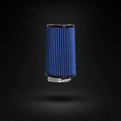 FILTRO DE AR CÔNICO FUELTECH FTL STREET DUPLO FLUXO 2POL E 160MM AZUL
