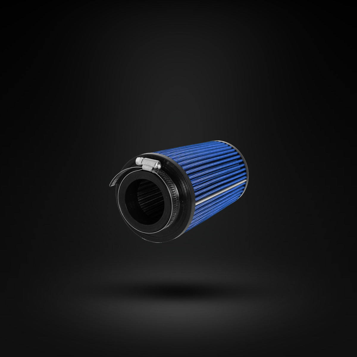 FILTRO DE AR CÔNICO FUELTECH FTL STREET DUPLO FLUXO 2POL E 160MM AZUL