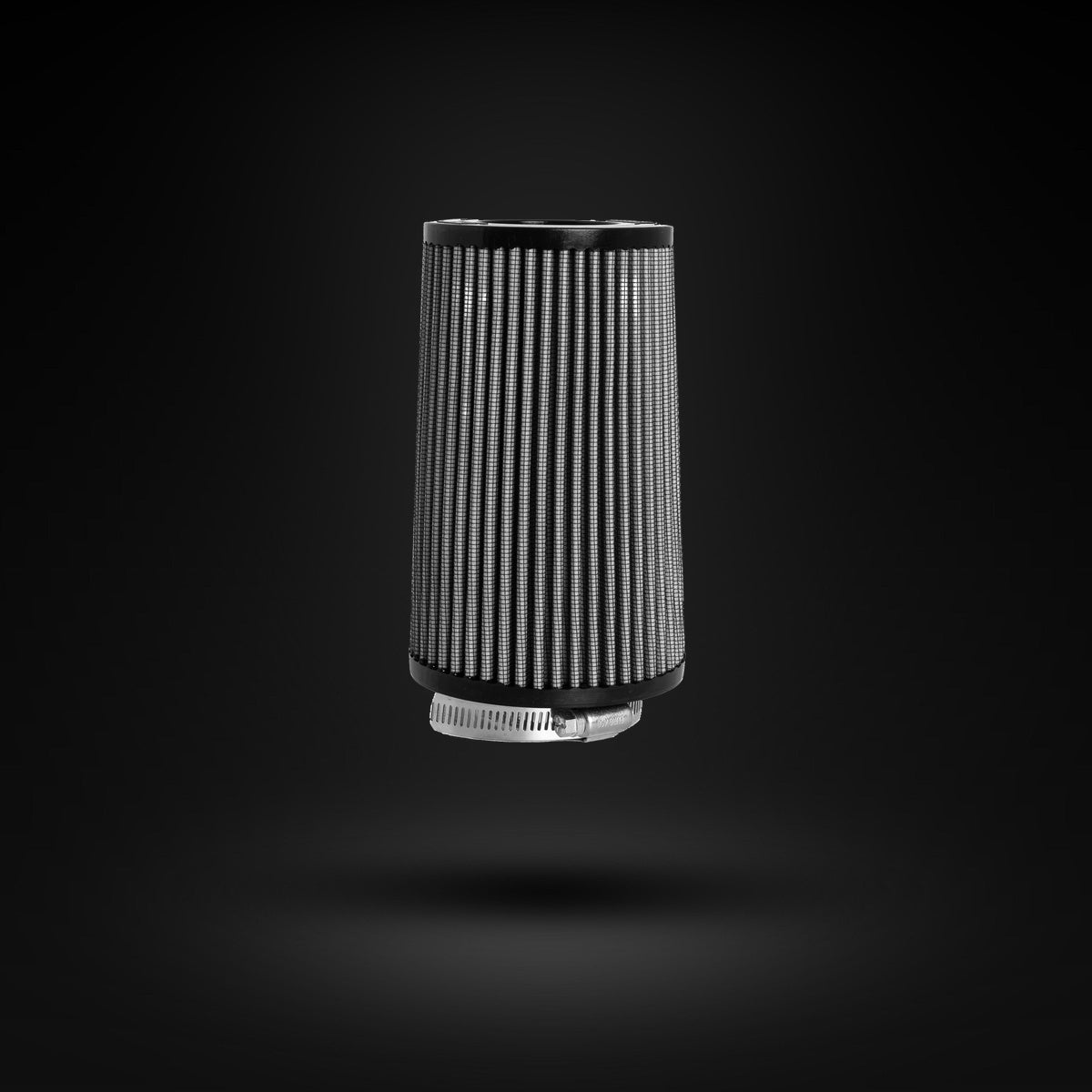 FILTRO DE AR CÔNICO FUELTECH FTL STREET DUPLO FLUXO 2POL E 160MM CINZA
