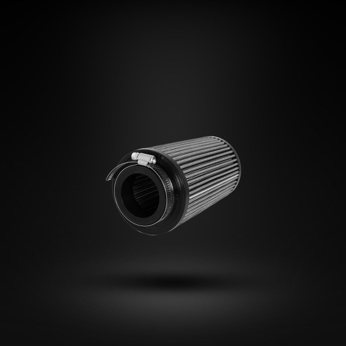 FILTRO DE AR CÔNICO FUELTECH FTL STREET DUPLO FLUXO 2POL E 160MM CINZA