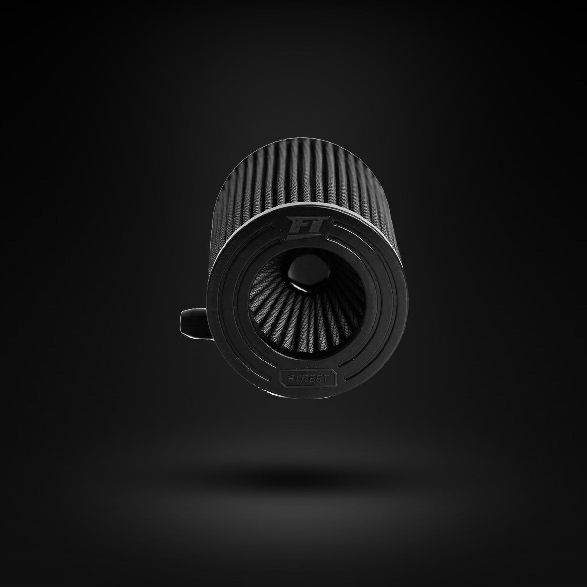 FILTRO DE AR CÔNICO FUELTECH FTL STREET DUPLO FLUXO 2POL E 160MM CINZA