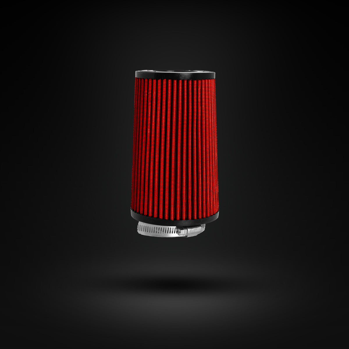 FILTRO DE AR CÔNICO FUELTECH FTL STREET DUPLO FLUXO 2POL E 160MM VERMELHO