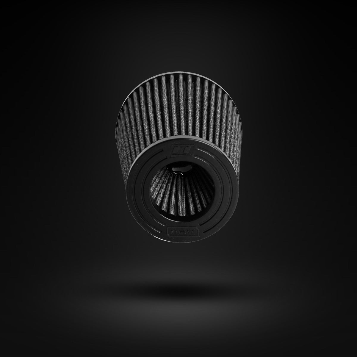 FILTRO DE AR CÔNICO FUELTECH FTL STREET DUPLO FLUXO 2,5POL E 140MM CINZA