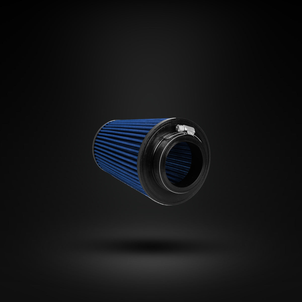 FILTRO DE AR CÔNICO FUELTECH FTL STREET DUPLO FLUXO 2,5POL E 160MM AZUL