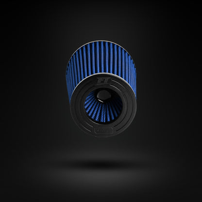 FILTRO DE AR CÔNICO FUELTECH FTL STREET DUPLO FLUXO 2,5POL E 160MM AZUL