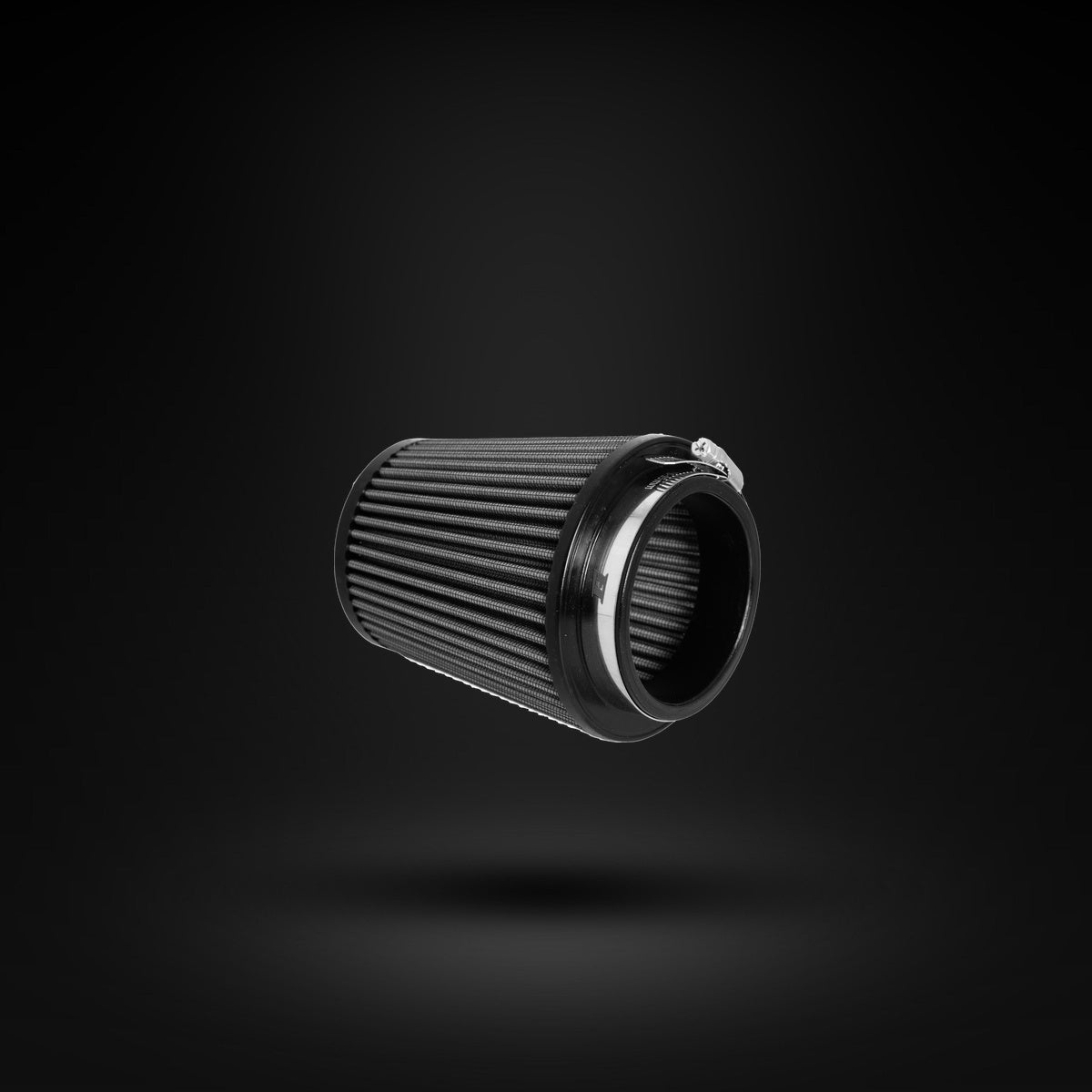 FILTRO DE AR CÔNICO FUELTECH FTL STREET DUPLO FLUXO 3POL E 120MM CINZA