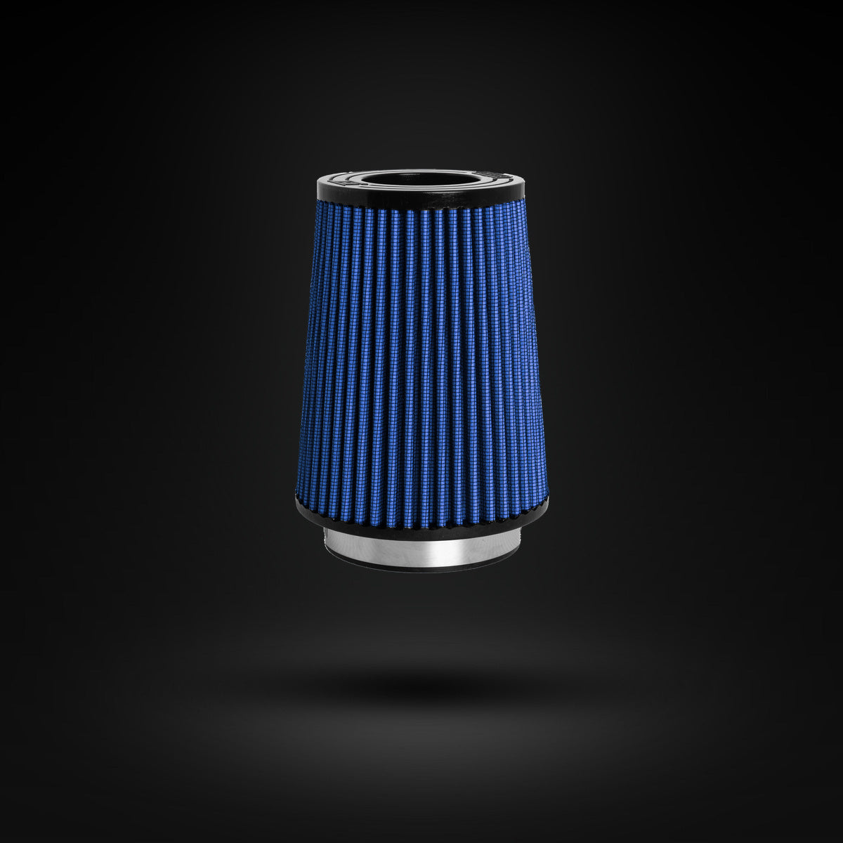 FILTRO DE AR CÔNICO FUELTECH FTL STREET DUPLO FLUXO 3POL E 140MM AZUL