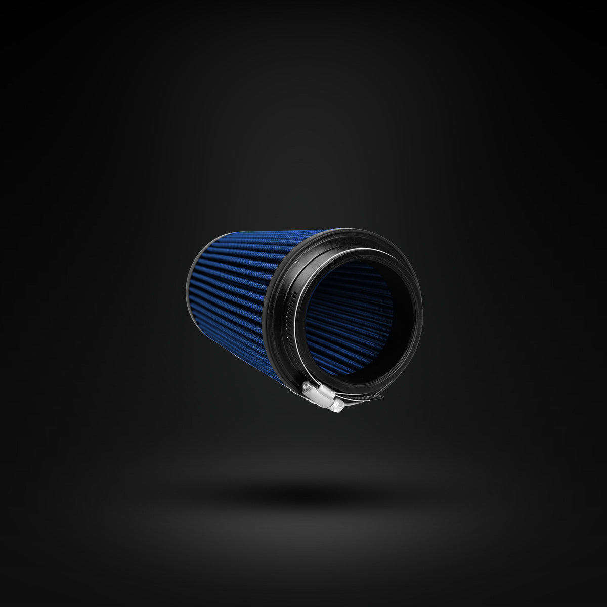 FILTRO DE AR CÔNICO FUELTECH FTL STREET DUPLO FLUXO 3POL E 160MM AZUL