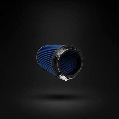 FILTRO DE AR CÔNICO FUELTECH FTL STREET DUPLO FLUXO 3POL E 160MM AZUL