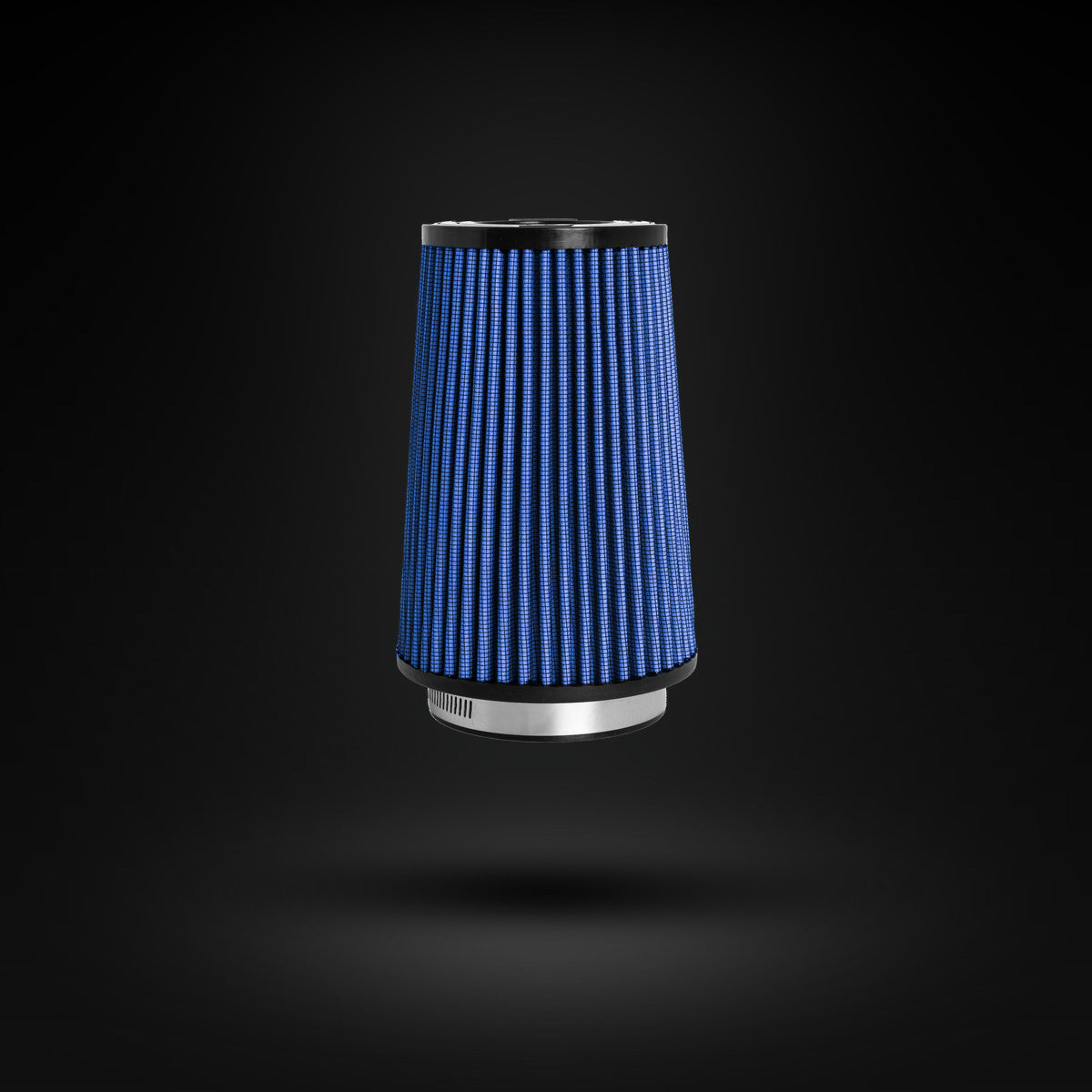 FILTRO DE AR CÔNICO FUELTECH FTL STREET DUPLO FLUXO 3POL E 160MM AZUL