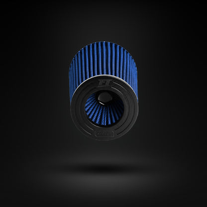 FILTRO DE AR CÔNICO FUELTECH FTL STREET DUPLO FLUXO 3POL E 160MM AZUL