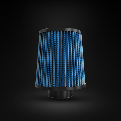 Filtro De Ar Cônico Fueltech Street Mono Fluxo 2pol e 140mm Azul