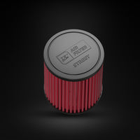 Filtro De Ar Cônico Fueltech Street Mono Fluxo 2pol e 140mm Vermelho