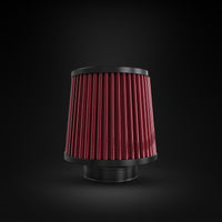 Filtro De Ar Cônico Fueltech Street Mono Fluxo 2,5pol e 120mm Vermelho