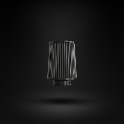 Filtro De Ar Cônico Fueltech Street Mono Fluxo 2,5pol e 160mm Cinza