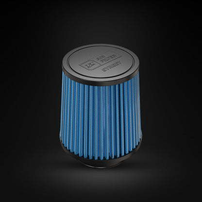 Filtro De Ar Cônico Fueltech Street Mono Fluxo 3pol e 140mm Azul