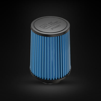 Filtro De Ar Cônico Fueltech Street Mono Fluxo 3pol e 160mm Azul