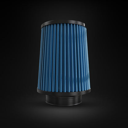 Filtro De Ar Cônico Fueltech Street Mono Fluxo 3pol e 160mm Azul