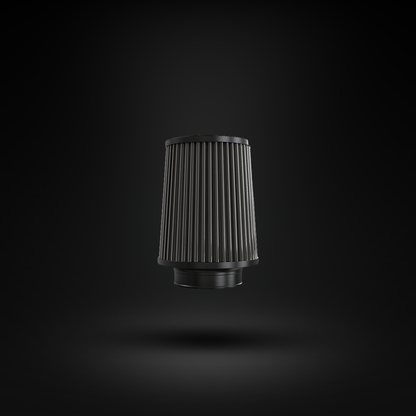 Filtro De Ar Cônico Fueltech Street Mono Fluxo 3pol e 160mm Cinza