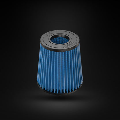 Filtro De Ar Cônico Fueltech Street Alta Performance 4pol e 180mm Duplo Fluxo Azul