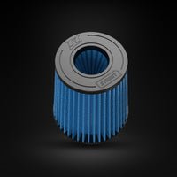 Filtro De Ar Cônico Fueltech Street Alta Performance 4pol e 200mm Duplo Fluxo Azul
