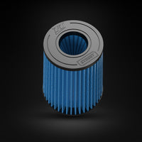 Filtro De Ar Cônico Fueltech Street Alta Performance 4pol e 220mm Duplo Fluxo Azul
