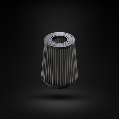 Filtro De Ar Cônico Fueltech Street Alta Performance 5pol e 200mm Duplo Fluxo Cinza