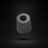 Filtro De Ar Cônico Fueltech Street Alta Performance 5pol e 200mm Duplo Fluxo Cinza