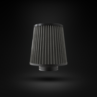 Filtro De Ar Cônico Fueltech Street Alta Performance 4pol e 180mm Duplo Fluxo Cinza