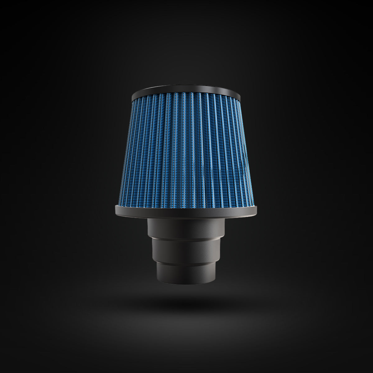 Filtro De Ar Cônico Fueltech Street Multi Duplo Fluxo 120mm Azul